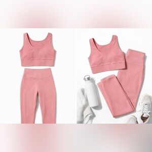 Victoria’s Secret seamless leggings in pink